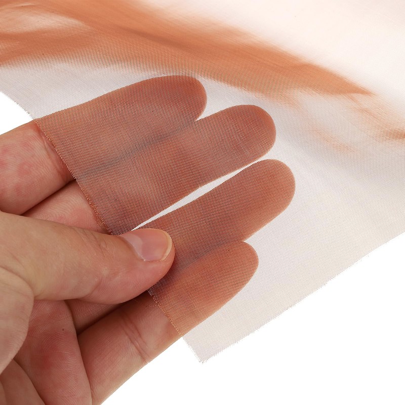 PATIKIL 12"x39" Copper Mesh Screen, 100 Mesh 99.9% Pure Copper