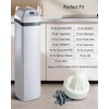 QAGGUM Water Softener Nozzle and Venturi Assembly Fit for GE