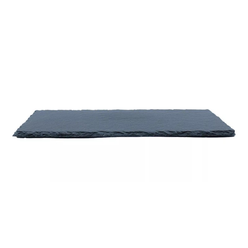 Vencort 6 Platos Para Comida Pizarra Piedra Rectangular 30x10cm