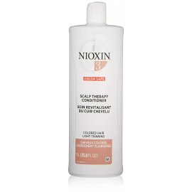 Nioxin Scalp Therapy Conditioner System 3 Colored Hair/Light Thinning 33.8 Ounce