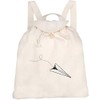 Azeeda 'Paper Airplane' Canvas Rucksack/Backpack (RK00002880)
