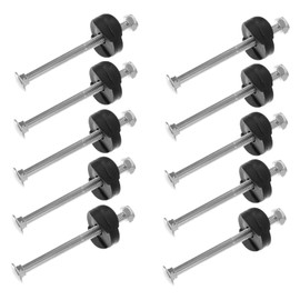 Kisangel Trampoline Parts Kit 10 Sets High-Class Design Screws Fixed Tools for Trampoline Enhanced Stability