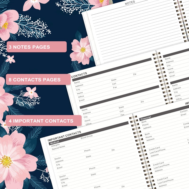 2026-2029 Monthly Planner - July 2026 - June 2029, 3
