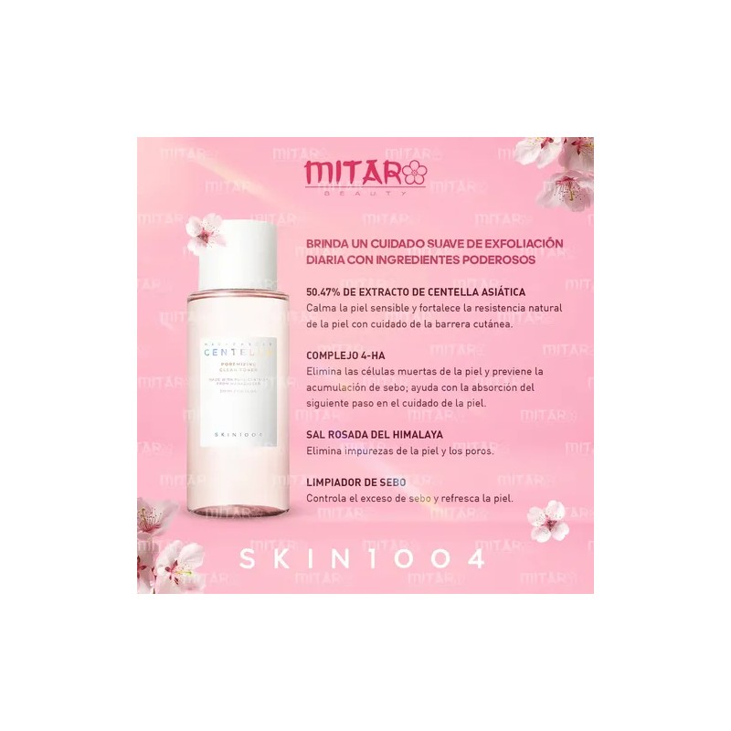 Skin1004 Madagascar Poremizing Foam Toner Serum Crema Poros