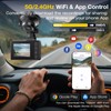 Dash Cam Front Rear, 4K/1080P Dual Channel Dash Cams with
