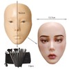 FGXY Professional Mannequin Head Training For Beginners, Reusable Makeup Mannequin
