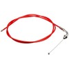 Kitaco 905-1040014 Throttle Cable Scooter (VMφ26/PWKφ28), Red