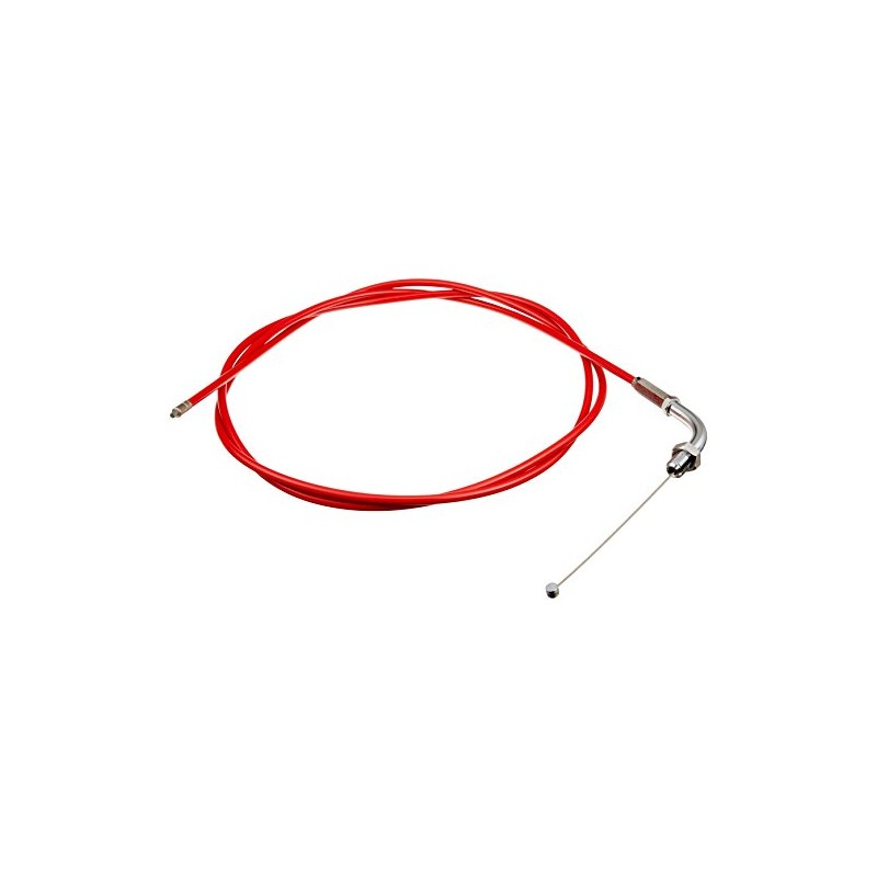 Kitaco 905-1040014 Throttle Cable Scooter (VMφ26/PWKφ28), Red