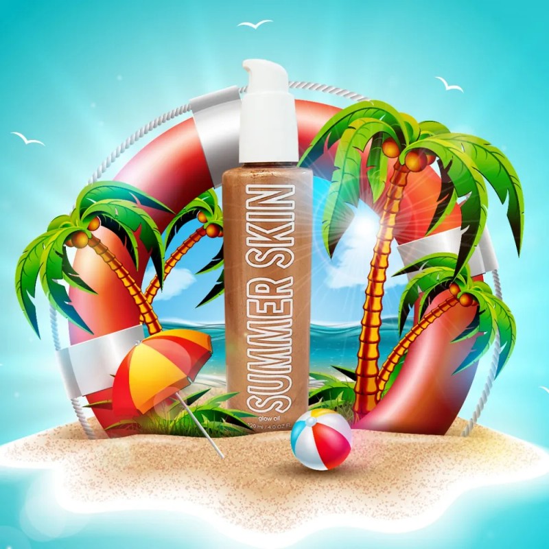 Summer Skin Glow Oil Bronceador Líquido 120ml Tono Queen