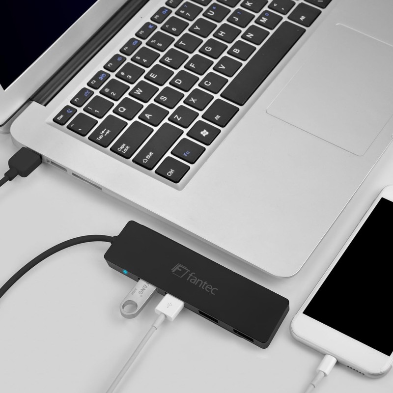 FANTEC 2568 UMP-4U3-A Universal 4X USB HUB with USB Connector
