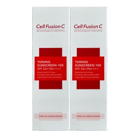 Cell Fusion C 셀퓨전씨 토닝 썬스크린 100 50ml(SPF50+) 2개 / 써클 Cell Fusion C Toning Sunscreen 100 50ml (SPF50+) 2 pieces / Circle