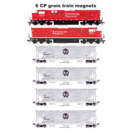 Canadian Pacific Grain Train 6 magnets Andy Fletcher
