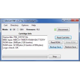 Unbranded InsideGadgets GBxCart RW v1.4 (Gameboy/GBC/GBA Cart Reader, Writer & Flasher)