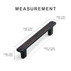 HESTIA HARDWARE 10 Pack | Oil Rubbed Bronze Cabinet Pulls