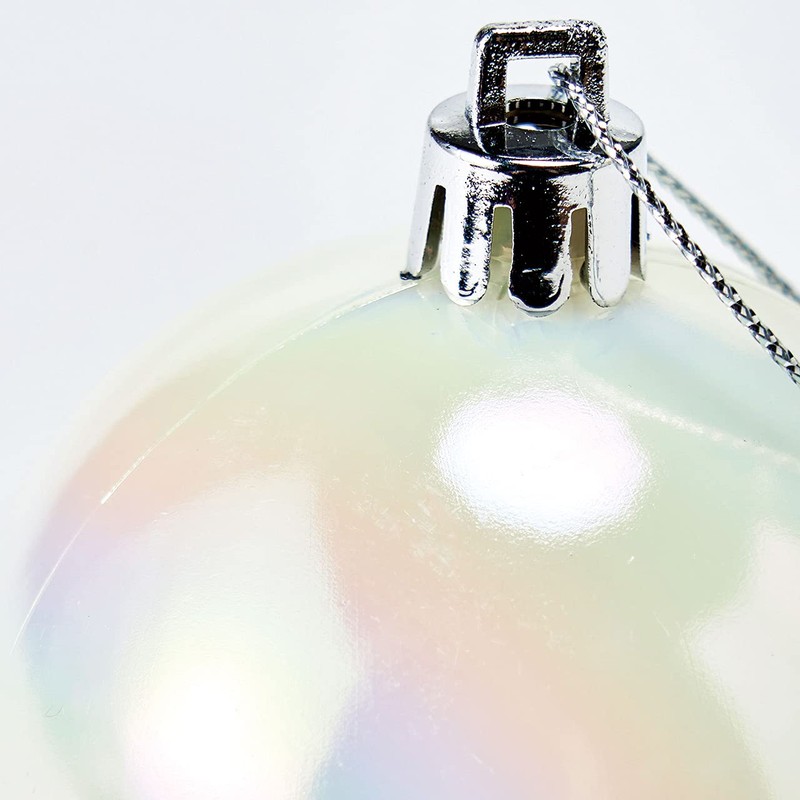 Tokyodo XB000510 White Pearl Ball 60 Christmas Ornaments 12 Pieces