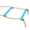 Outdoor Plastic SiX section Children Kids Rope Climbing Ladder Toy