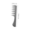 OATIPHO Hairdressing Comb Set Wide Tooth Shark Detangler Essential Styling