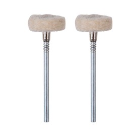 PROXXON No. 26802 Pure Hair Buff [Disc Type 0.6 inch (16 mm), Shaft Diameter 0.09 inch (2.35 mm)