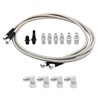 Assembroverse 70 Inch Flexible SS Braided Transmission Cooling Hose Kit