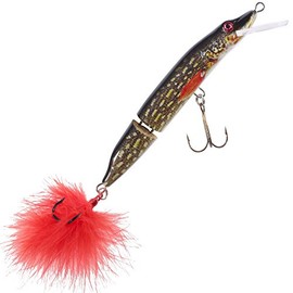 Balzer MK Slim Pike Wobbler - Pike Wobbler for Spin Fishing for Pike, Zander and Perch, Pike Bait, Spinning Bait for Pike, Colour/Division: Dark Pike / 2 Pieces, Length / Weight: 14 cm / 13 g