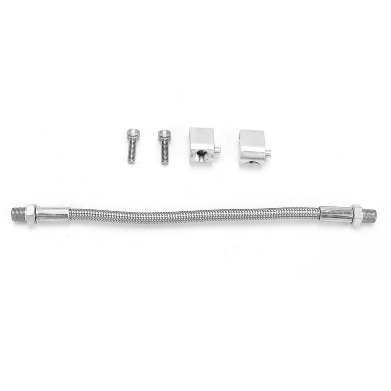 Cylinder Head Coolant Steam Port Crossover Hose Kit Replacement for