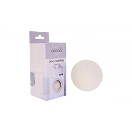 Pack of 2 Natural Wool Tumble Dryer Balls Reusable Laundry Softener Aid Energy Efficient