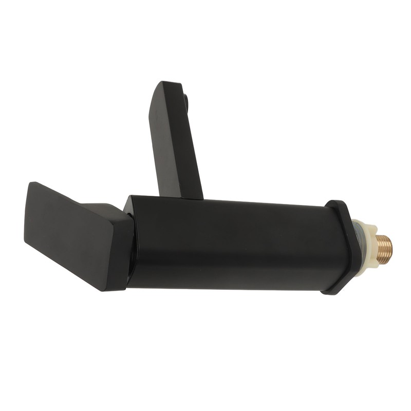 Sink Faucet Black Single Handle Single Hole Cold Stainless Steel
