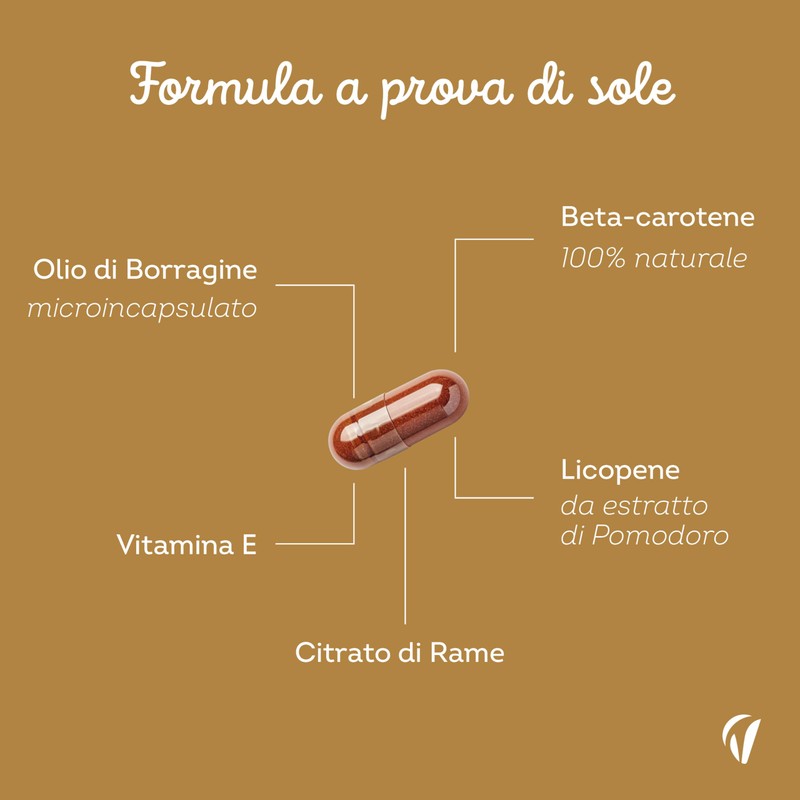 Integratore Solare - Olio di Borragine e Licopene – Stimola