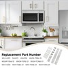 AIYOYOLIFE Microwave Under Cabinet Mount Kit Compatible with GE Microwave