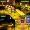200 Lumen Solar Pathway Lights Outdoor for Yards,2 Pack Pathway