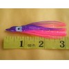 Unbranded 50 PCS. 3" (7.5cm.) BLUE SQUID SKIRT HOOCHIES, OCTOPUS