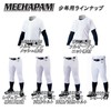 Zett Boys Baseball Uniform Shirt, Mecha Pants, Junior's Mesh Full