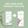 Organyc 100% Organic Cotton Panty Liners for Sensitive Skin, LIGHT