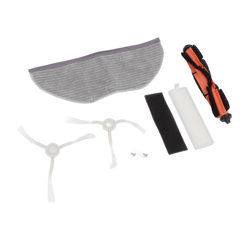 Main Brush Side Brush Filter Mop Cloth Set for Xiaomi