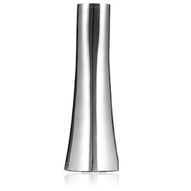 Zerodeko Stainless Steel Vase Silver Vase Decoration Small Pastel Vases High Decorative Vase Wedding Decoration Desk Decorate Small Metal Flower Pot Flower Arrangement Stainless Steel 304