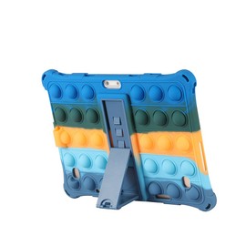 Tablet Case for 10 inch/10.1 inch, Universal Tablet Protective Cover, Compatible with Zonko, qunyiCO, MEIZE, PRITOM, FEONAL, ANTEMPER, MARVUE, Dragon Touch, Winsing, FANGOR, ZZB Tablet (Dark Blue)