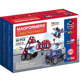 Magformers Amazing Police & Rescue Set