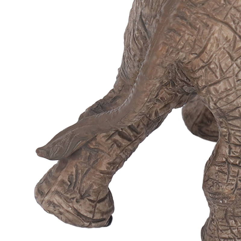 Elephant Figurine Model Vivid Details High Simulation Elephant Model Ornament
