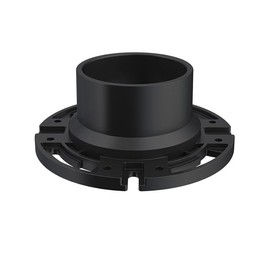SEAFLO Universal Replacement RV Toilet 3" Floor Flange Black