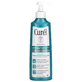 Curel Hydra Therapy Wet Skin Moisturizer For Dry & Extra-Dry Skin Healing 12 Oz