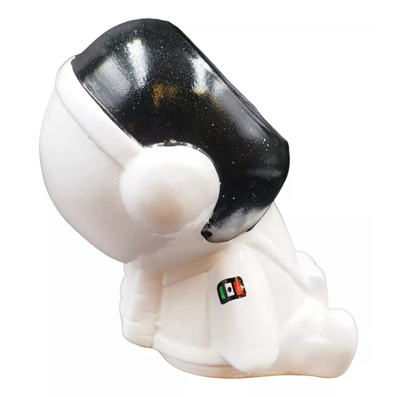 Muna Maceta Astronauta Cerámica Decorativa Florero Espacio