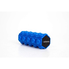 Addaday Hexi 6 Sided Foam Roller Small Size - High Density & Lightwight Trigger Point Deep Tissue Therapy for Back & Leg