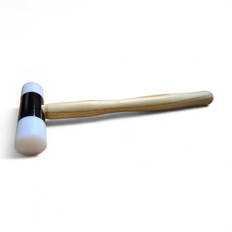Plastic Hammer Dual Face Nylon Head Hammer, 1" Diameter, for