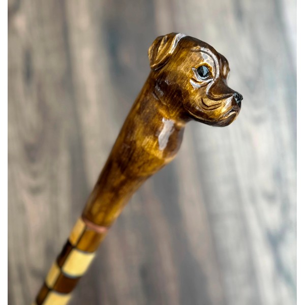 Walking Stick Cane Reeds canes Sticks Wooden wood carving Men