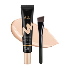 CC Cream with SPF 50+, Color Correcting Cream Full Coverage Lightweight (Nature, 1 Ounce)