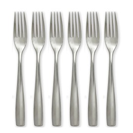 Hampton Forge Austin Set of 6 Dinner Forks, 0.55 LB, Metallic