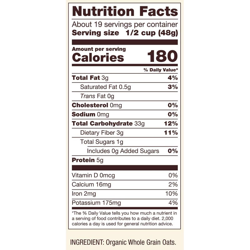 Bob's Red Mill Organic Old Fashioned Rolled Oats, 32oz (Pack