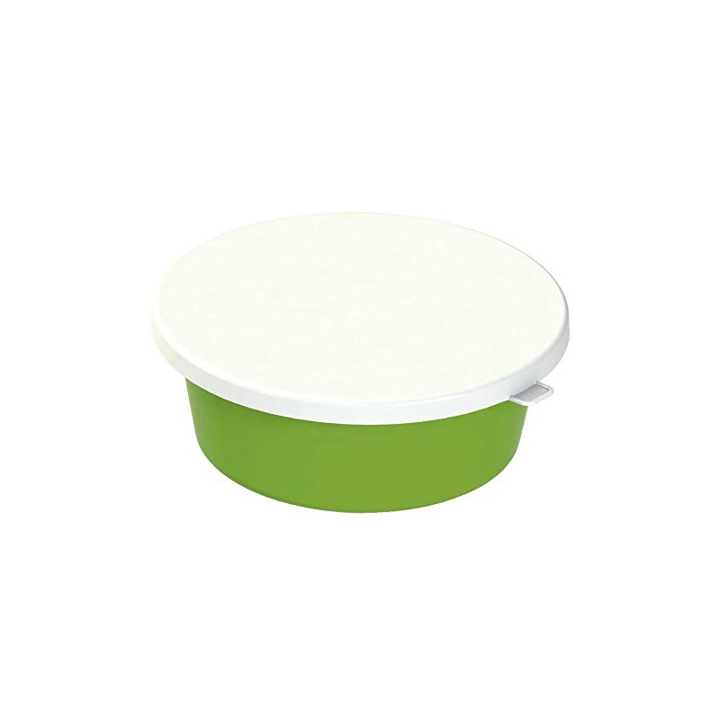 Kerbl Lid for feeding bowl, 2 litres, white (cover for