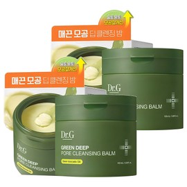 Dr. G Green Deep Pore Cleansing Balm, 100ml, 2 pcs / 닥터지 그린 딥 포어 클렌징 밤, 100ml, 2개