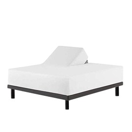 Top Split Flex Head King Fitted Sheet Only for Sleep Number Bed - 1500 Thread Count Egyptian Quality - Flex Head King 34" Top Split - Ultra-Soft - 16" Deep Pocket - Flex Top King Fitted Sheet (White)